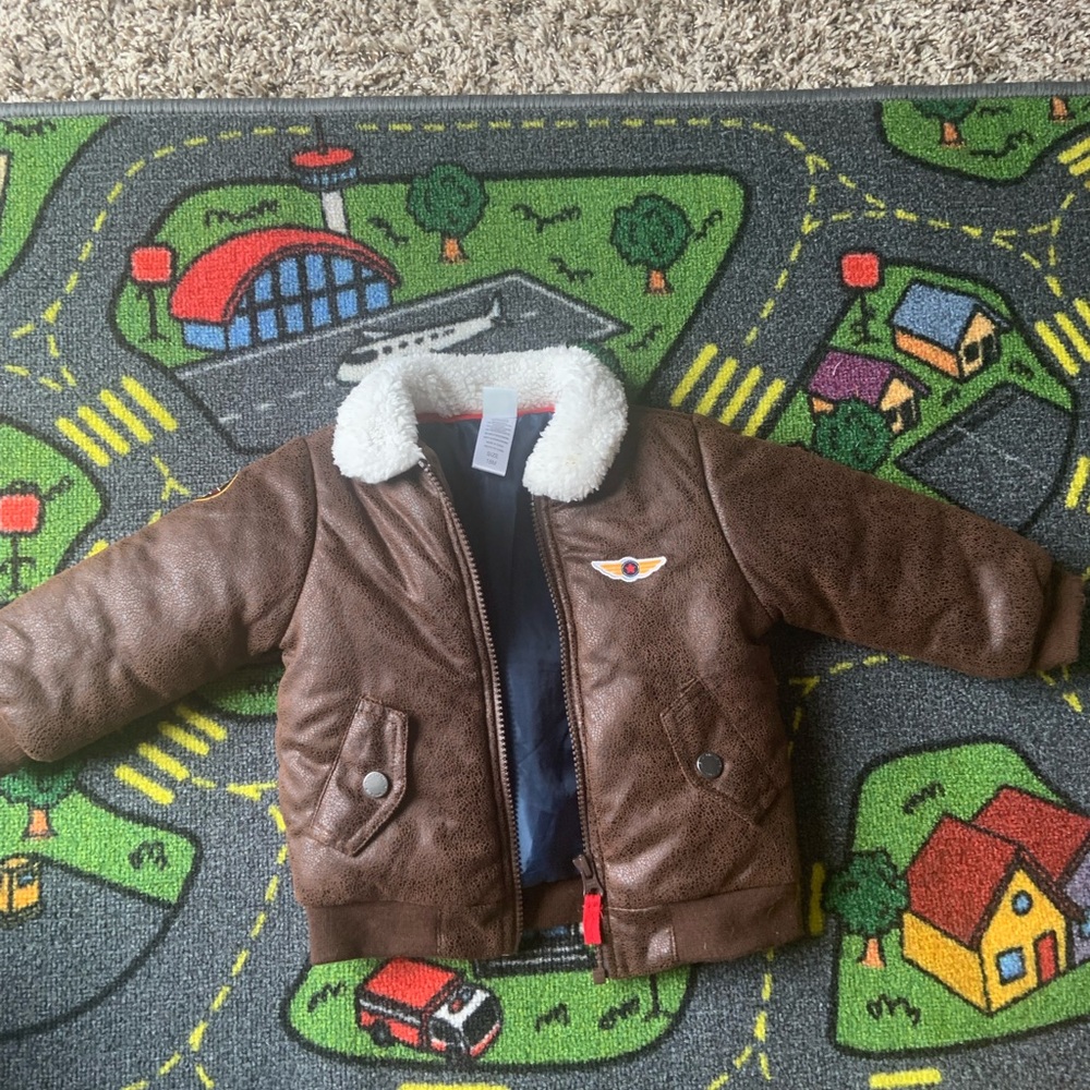 Boys Baby Aviator Bomber Jacket
